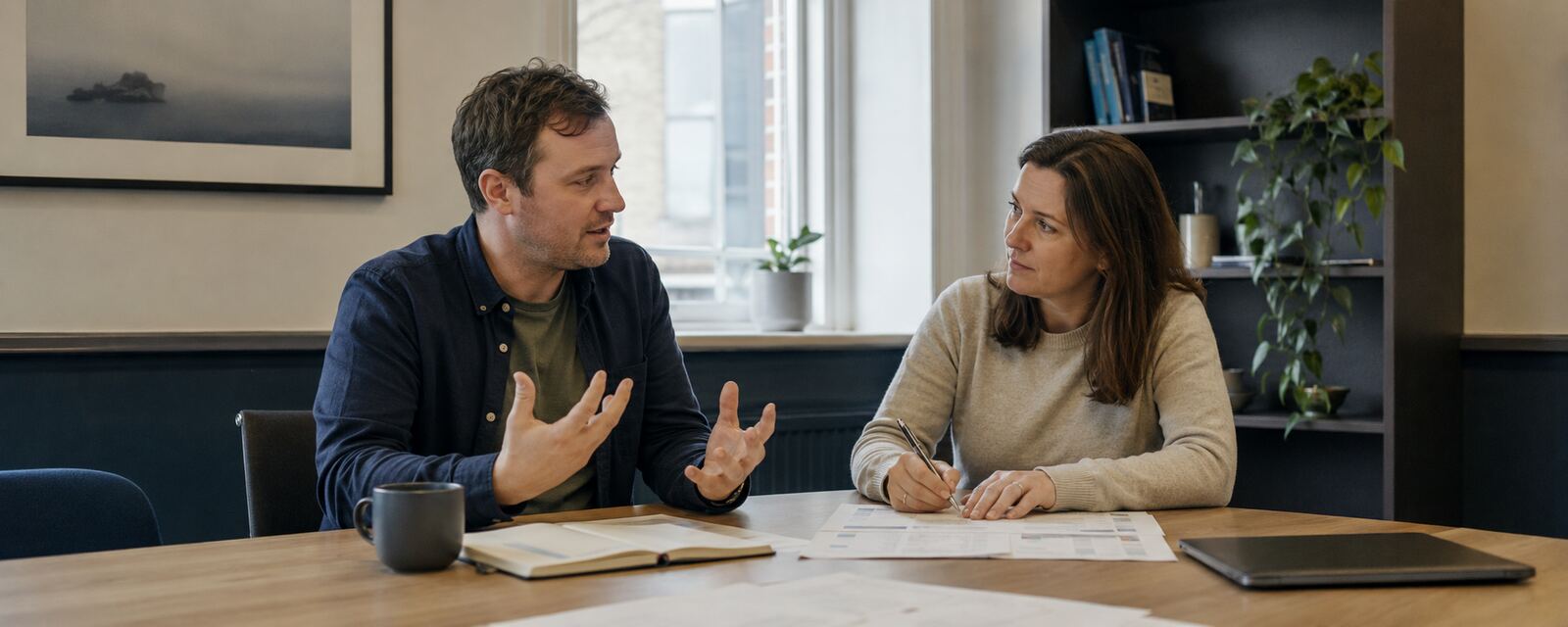 A discovery call: talking through a working day